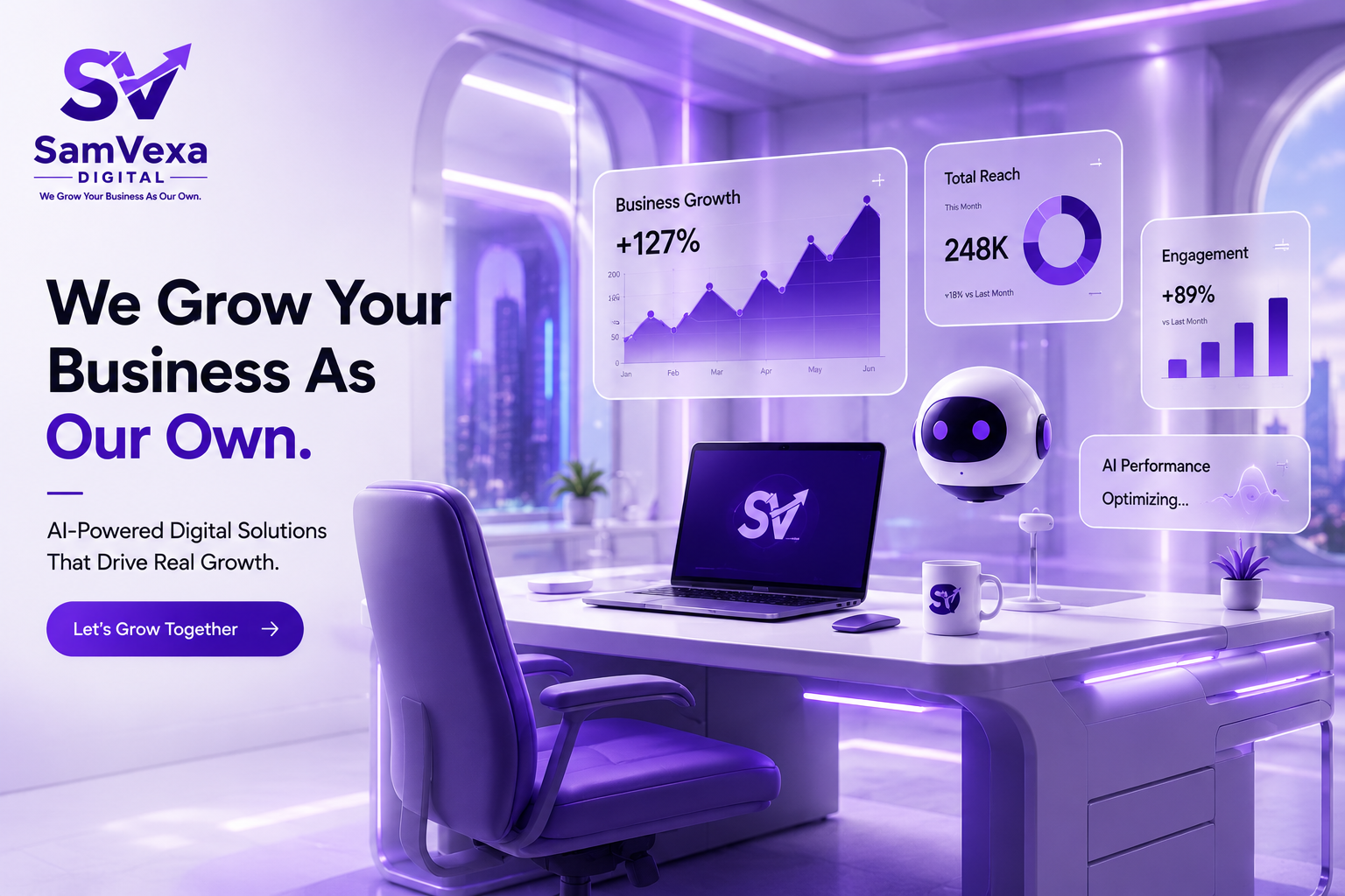 SamVexa Digital — AI-powered business growth